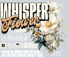 Whisper Flower Streetwear Design
