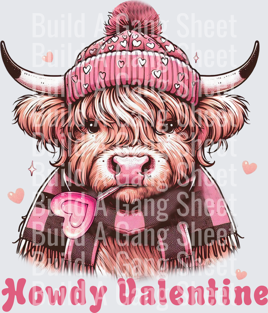 Valentine Cow - Raw Image