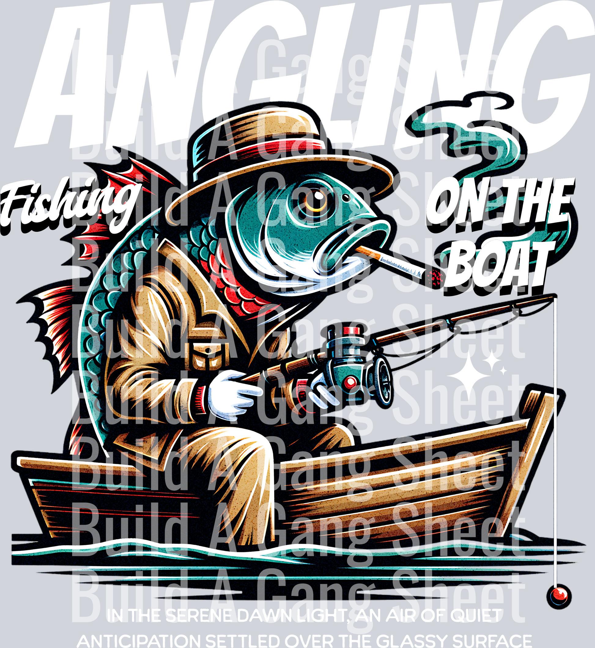 Angling On The Boat