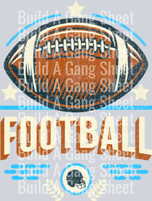Collection Logos American Football Retro Style